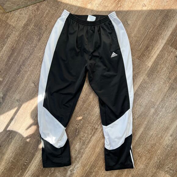 Adidas Vintage 90s Full Snap Tear Away Track Pants RARE DESIGN - Picture 1 of 8